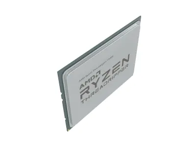 AMD TR4 CPU 1920X V1 001 3D model