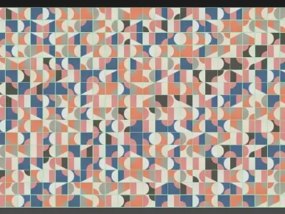 Mutina puzzle tiles 3D Model  Texture