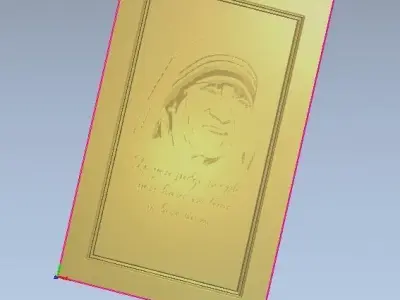 motherteresa door 3D print model