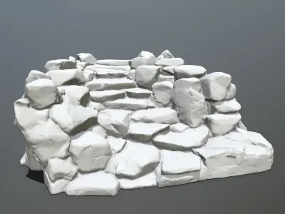 Old Stairs STL 3D print model