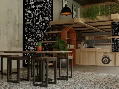  Coffee Shop American Style 