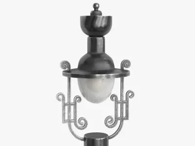 Street Light v1 Low-poly 3D model