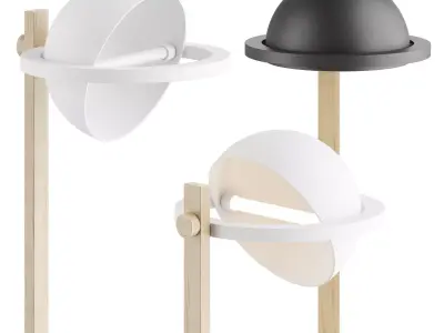 SATURN floor lamp 3D model