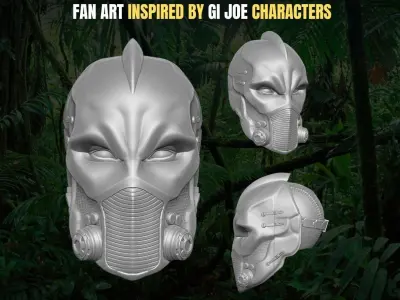 Darklon Kit 3D printable File For Action Figures 3D print model