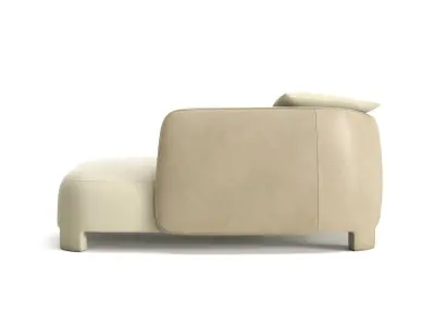Taru 1 Arm Sofa 3D model