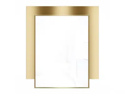 Mirror in a metal frame GZ-M1038 3D model