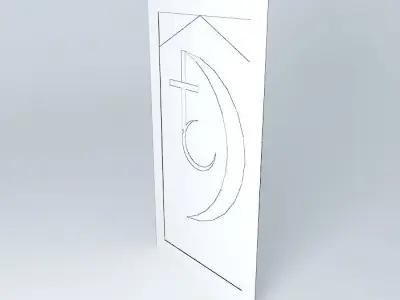 window with cool shadow Free 3D model