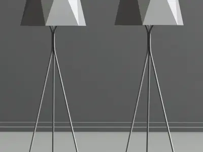 Usona Floor Lamp 3D model