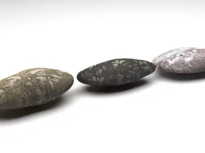 Rocks Set 3D model