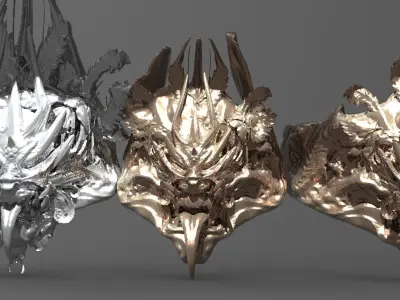 Dragon lineage design designs 3  3D model