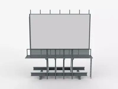 Billboard 02  3D model