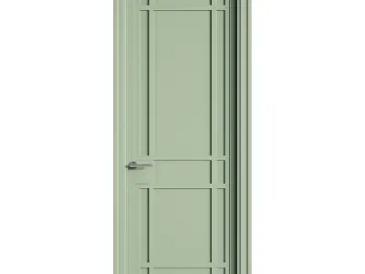 Modern entrance door 51 3D model