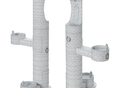 Equiparts Halsey Taylor 4420BF1UDB 3D model