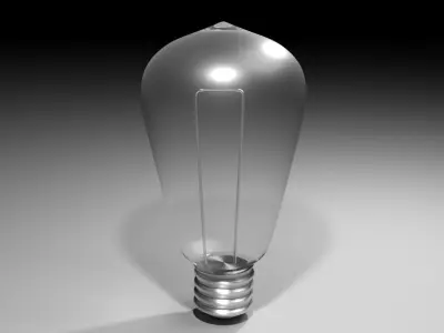 Light Bulb - Ballon Shape 3D model