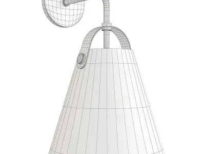 Mitzi Karin Wall Sconce Low-poly 3D model