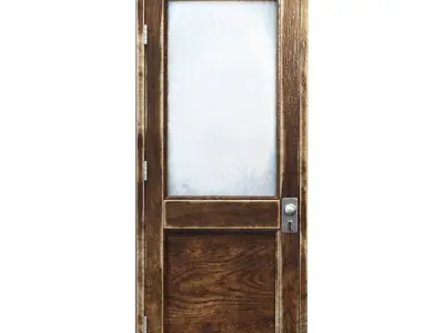 Vintage Door 3D model purchase
