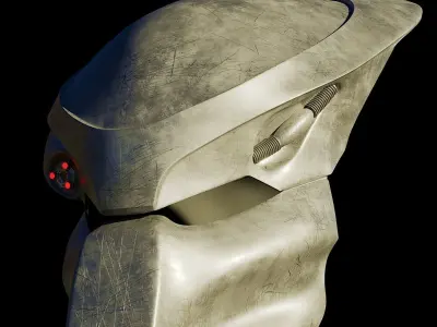 predator biohelmet 3D model