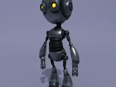Robot Vasya 3D model
