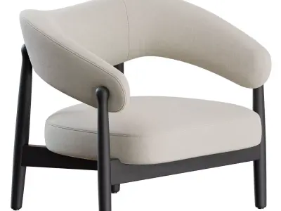 Frenchmen Street Lounge Chair by Man Of Parts 3D model