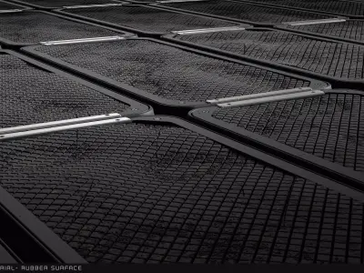 PBR Material -Rubber Surface Texture