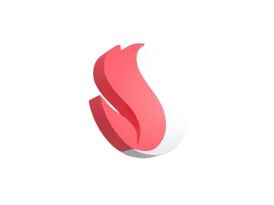 Snapdragon Logo v1 001 Free low-poly 3D model