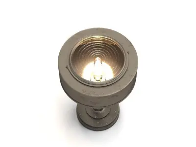 Henley Bronze Task Table Lamp Portable Light 3D model