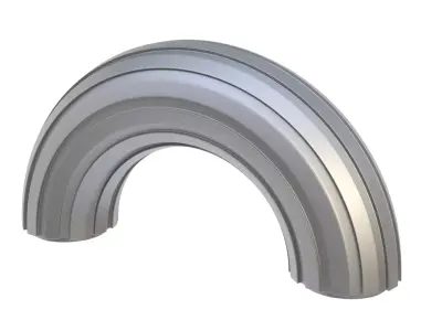 Furniture handle 01 3D model