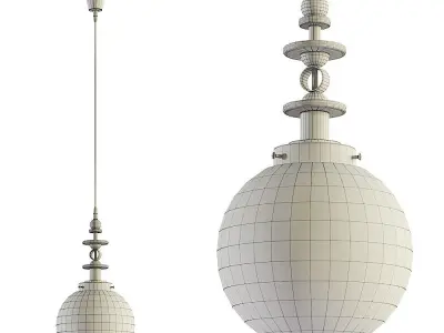 Handle Studio Art Deco 07 3D model