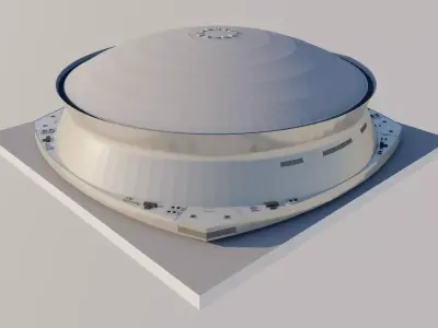 Caesars Superdome - New Orleans USA 3D model