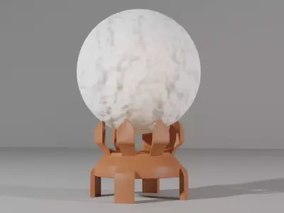 Moon Lamp 3D model purchase