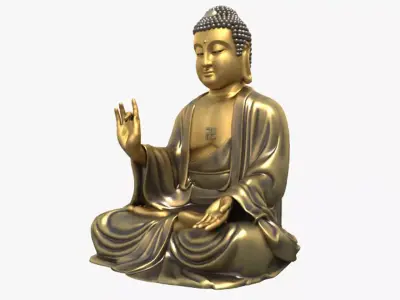 3D Models Buddha Statue 3D model