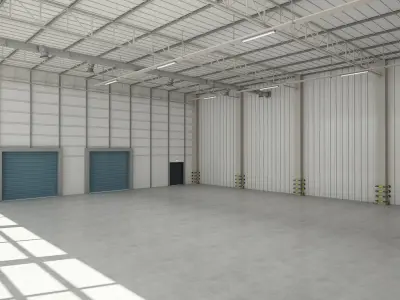 Warehouse Interior 3D model