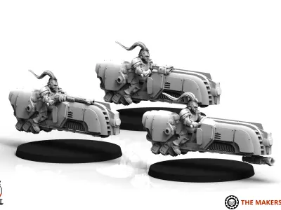 OG - Janissary - Jetbike Squad 3D print model