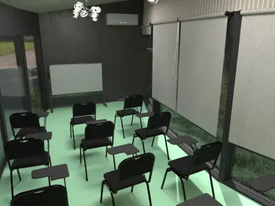 education luxory 3D model