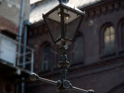 Victorian Lamp Post 3D model