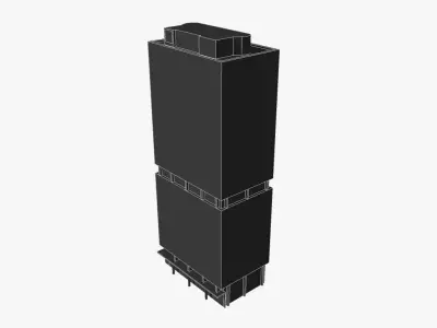 400 George Street Low-poly 3D model