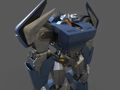 TRANSFORMERS  BREAKDOWN Low-poly 3D model