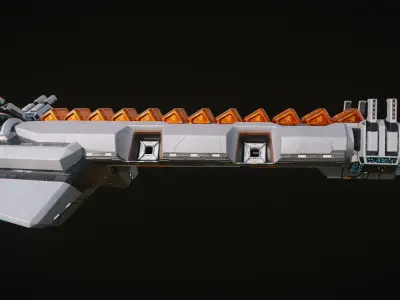 Spaceship Fighter - Source Files Attached 4K Textures