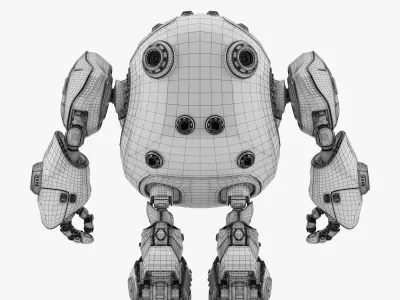 Robotic Turtle 3D model