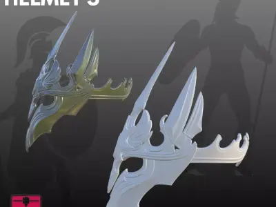 Cosplay Helmets STL Collectible 3D Models 3D print model