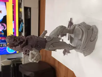 Hordak from Masters of the universe winky fan made 3D print model
