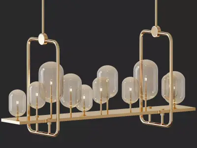 Vintage Pendant Lights 3D model