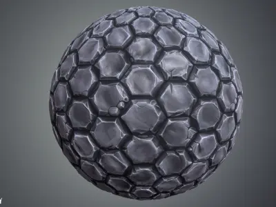 Stylized Stone Vol 07  - Hand Painted Texture Texture