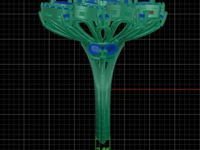 Jewelry ring 181 3D print model