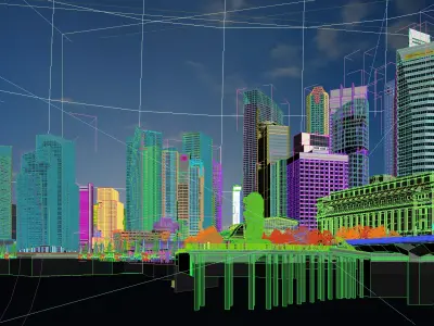 Merlion Park  MerlionPark Singapore 3D model