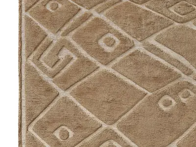 NORIAH WOOL RUG 3D model