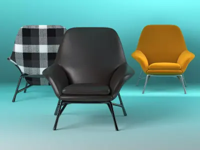 Prince Armchair 3D model
