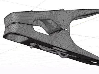 Plastic Clothespins  3D model