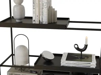 Wouddesign - Tray Shelf 3D model