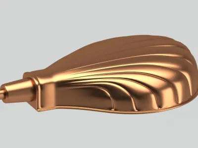 Nicholas Haslam Shell Standing Lamp 3D model